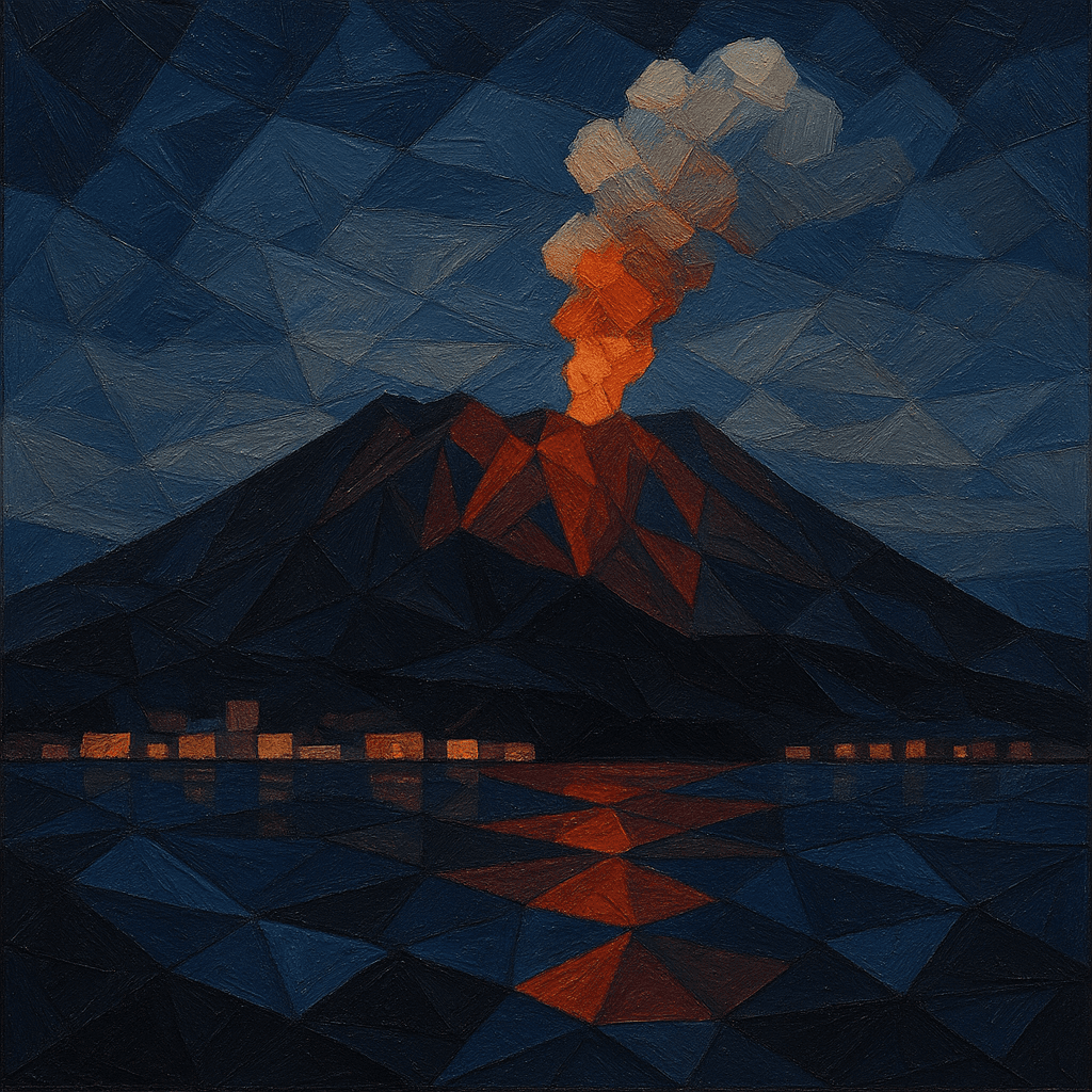 夜間噴火
