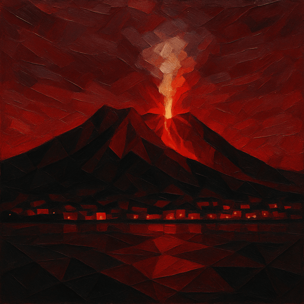 夜間噴火