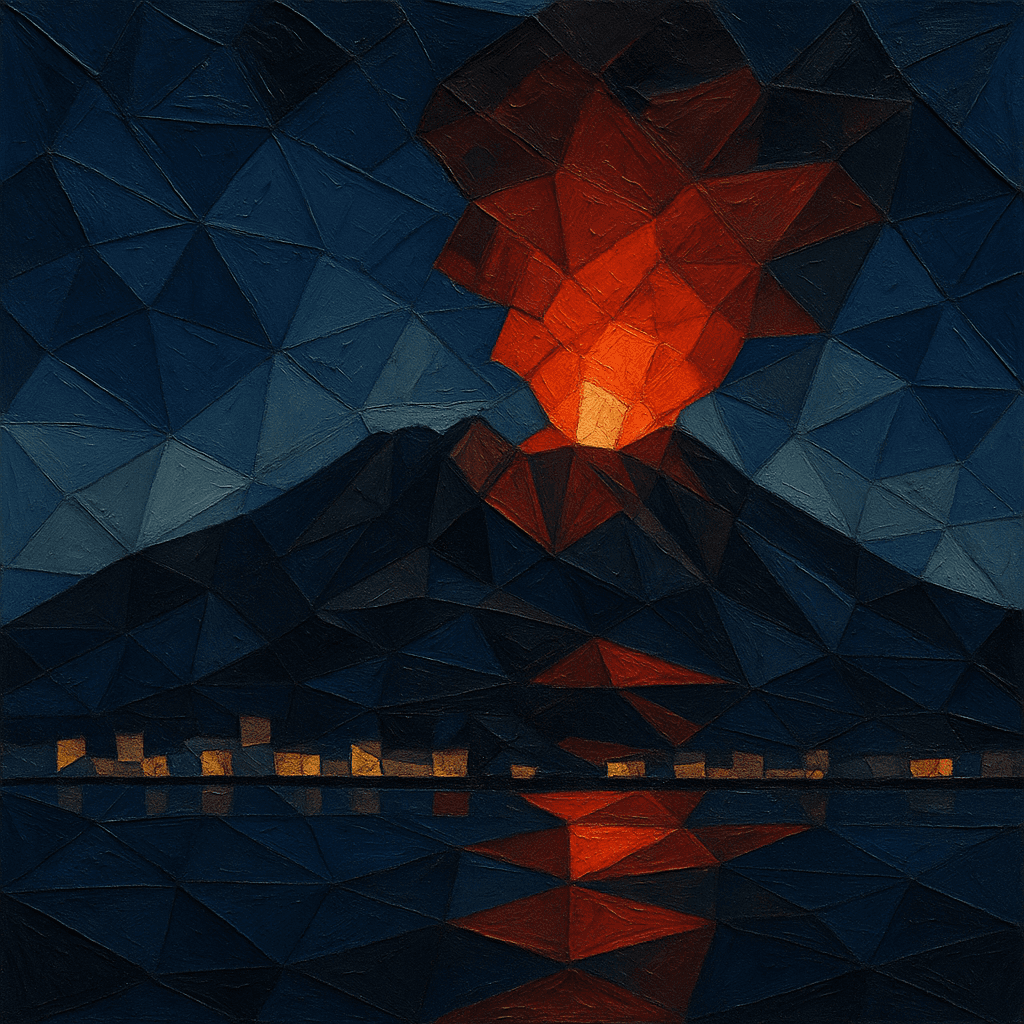 夜間噴火