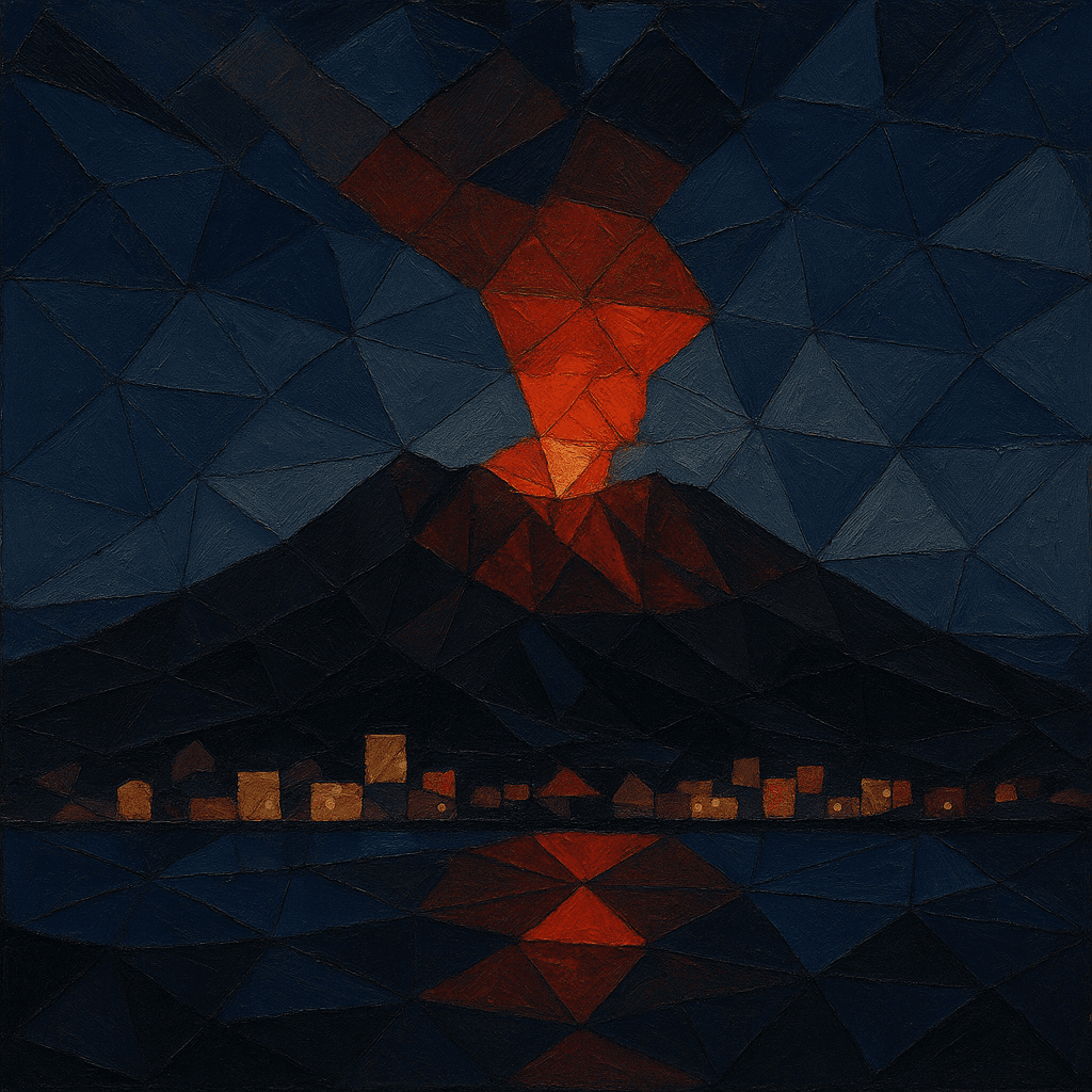 夜間噴火