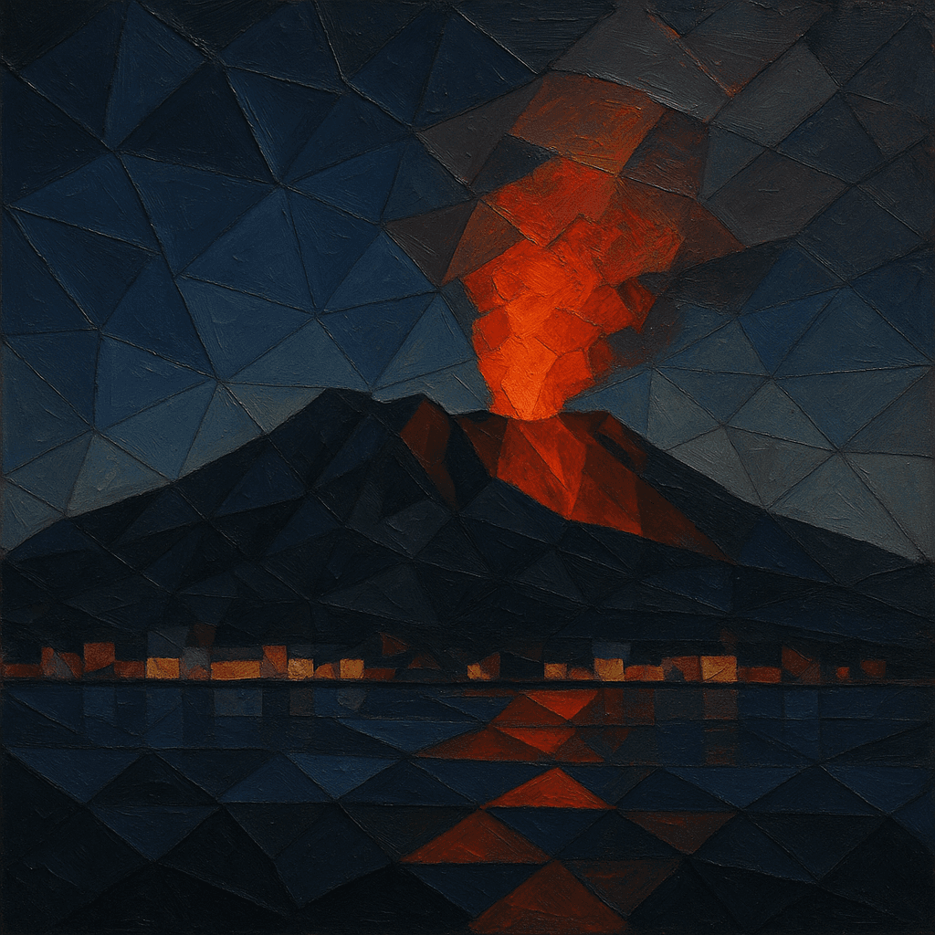 夜間噴火